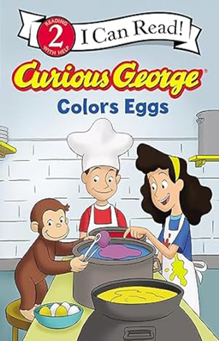 Curious George Colors Eggs